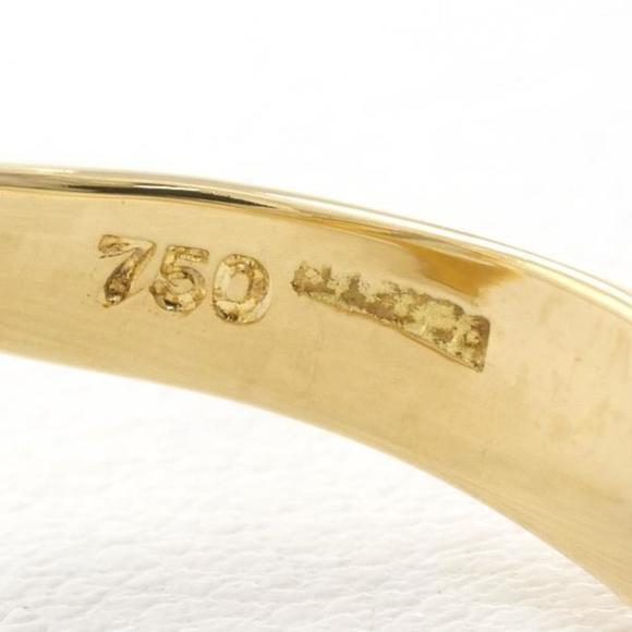 TIFFANY Open Heart K18YG Ring Size 10 Total Weight Approx. 6.8g Jewelry - Picture 6 of 7